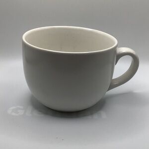 Signature White Ceramic Soup/Coffee Mug